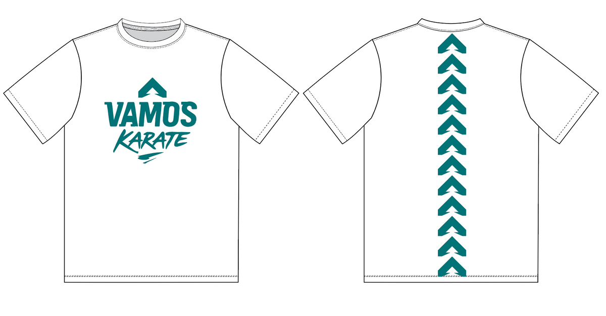 Karate Competition White T-Shirt
